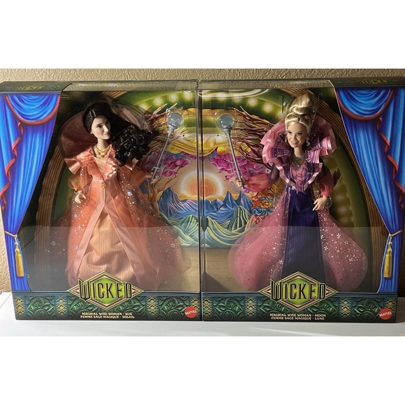 Mattel Other - Wicked Dolls Magical‎ Wise Women Duo Broadway Rare Collectable Mattel Brand New